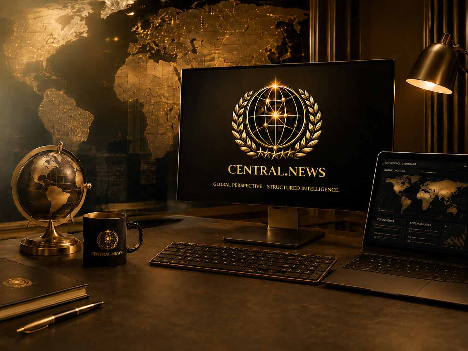 Central.News global intelligence and editorial workspace